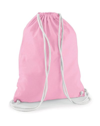 Sacca Cotton Gymsac Classic Pink / White
