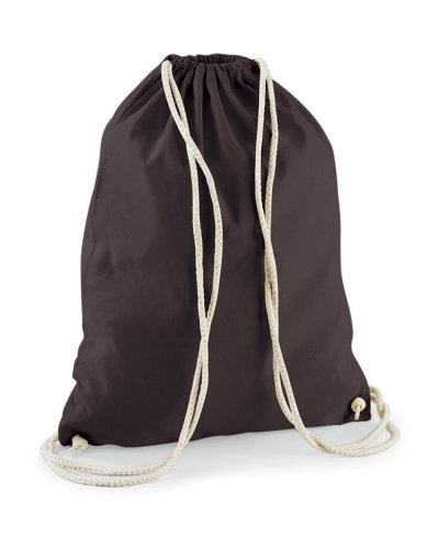 Sacca Cotton Gymsac Chocolate