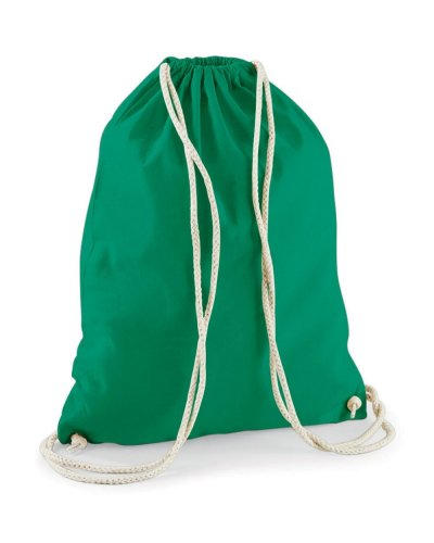 Sacca Cotton Gymsac Kelly Green