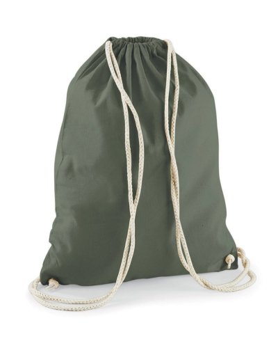 Sacca Cotton Gymsac Olive green