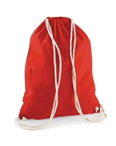 Sacca Cotton Gymsac Bright Red