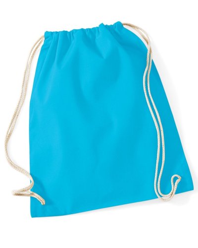 Sacca Cotton Gymsac Surf Blue