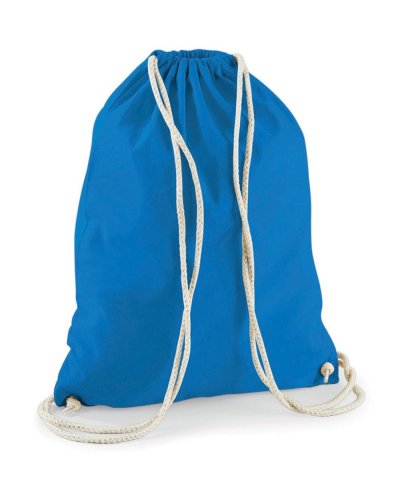 Sacca Cotton Gymsac Sapphire Blue