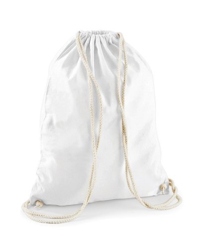 Sacca Cotton Gymsac White