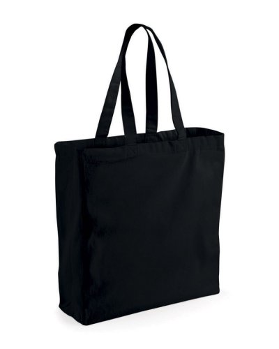 Canvas classic shopper Black