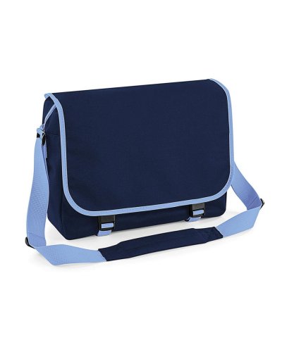 Cartella portadocumenti con organizer French Navy/Sky
