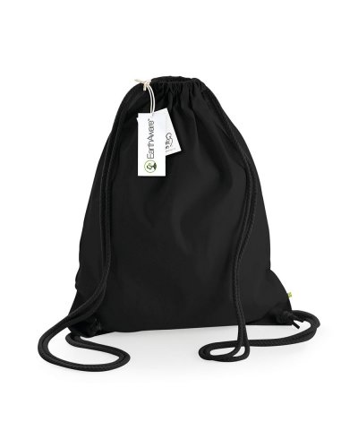Sacca in Cotone Canvas Organico Black/Black