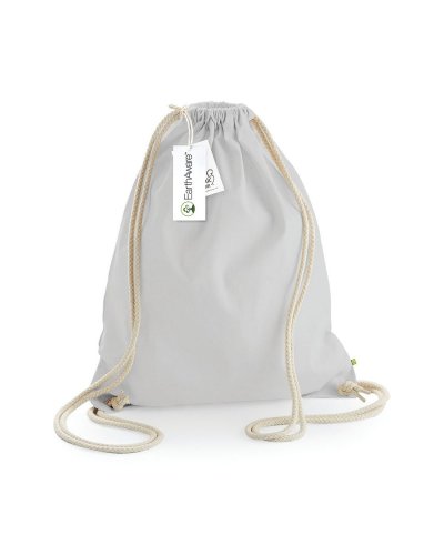 Sacca in Cotone Canvas Organico Light Grey