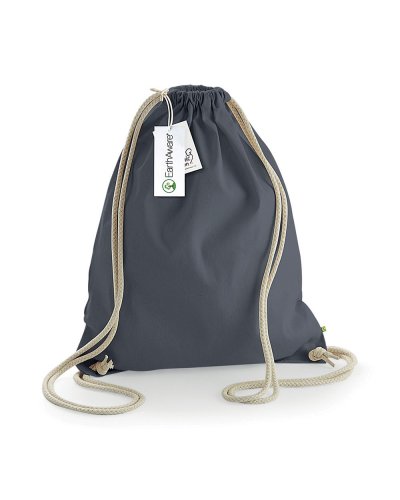 Sacca in Cotone Canvas Organico Graphite Grey
