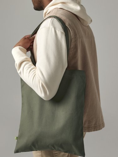 Shopper BIO Cotton Canvas 340g Premium | 38x42 cm | Naturale