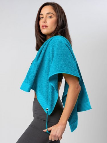 TeloPremium Sport cotone 50x100 cm con occhiello e cordoncino