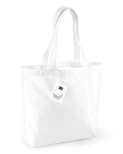Shopper in Cotone Organico White