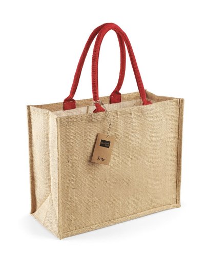 Shopper Juta Classic Natural/Bright Red