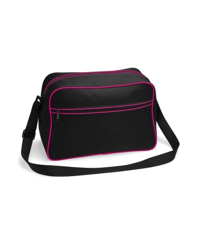 Borsa Retro Black/Fuchsia