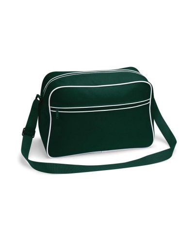 Borsa Retro Bottle Green/White