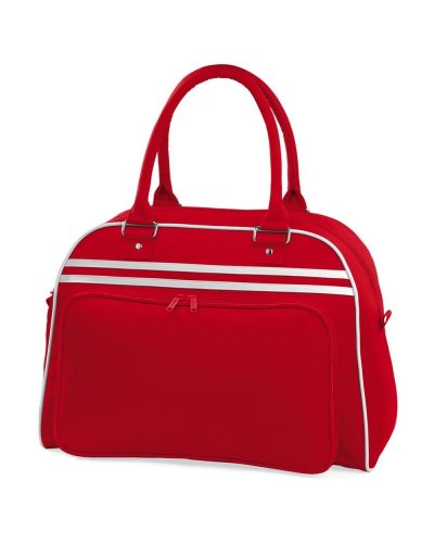 Borsa Retro Bowling Bag Classic Red/White