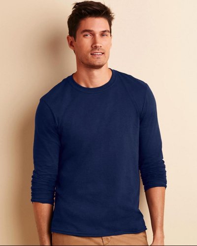 T-shirt uomo maniche lunghe Softstyle