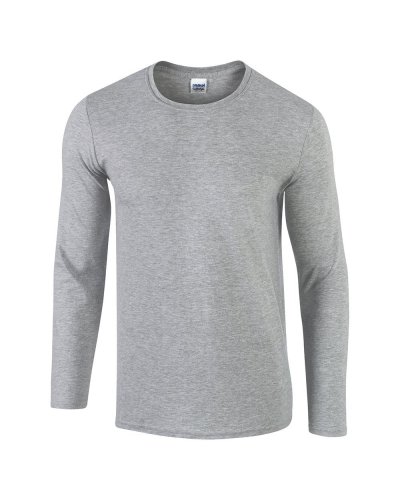 T-shirt uomo maniche lunghe Softstyle