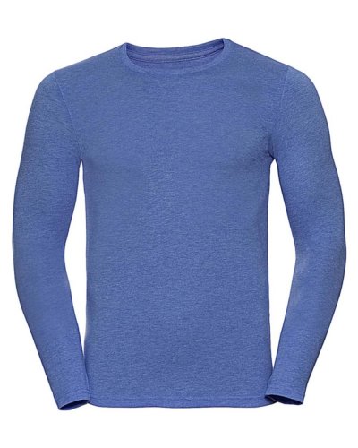 T-shirt uomo HD maniche lunghe Blue Marl