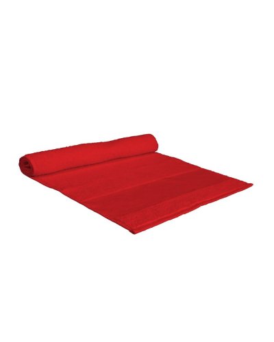 Telo Sport in spugna 100 x 150 Rosso
