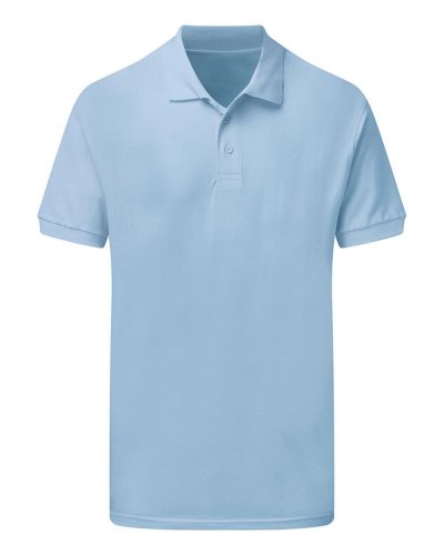 Polo uomo piqué Sky