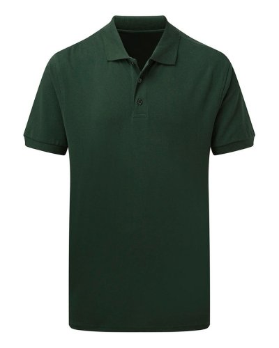Polo uomo piqué Bottle Green