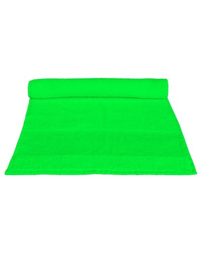 Telo in spugna 40 x 90 Green Fluo