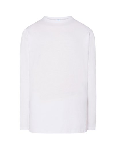 T-shirt uomo Regular manica lunga White