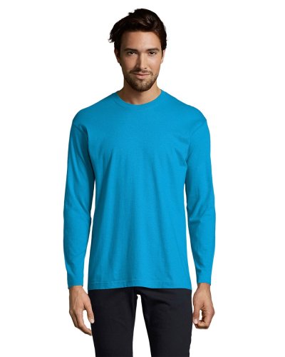 T-shirt uomo maniche lunghe Monarch Acqua