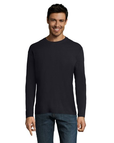 T-shirt uomo maniche lunghe Monarch Blu Navy
