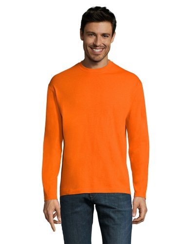 T-shirt uomo maniche lunghe Monarch Arancio