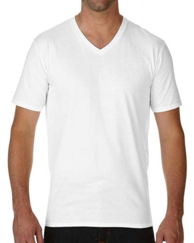 T-shirt scollo a V Premium Cotton