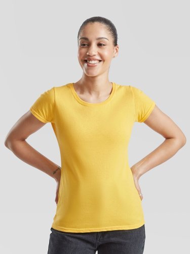 T-shirt donna Original 100% cotone girocollo