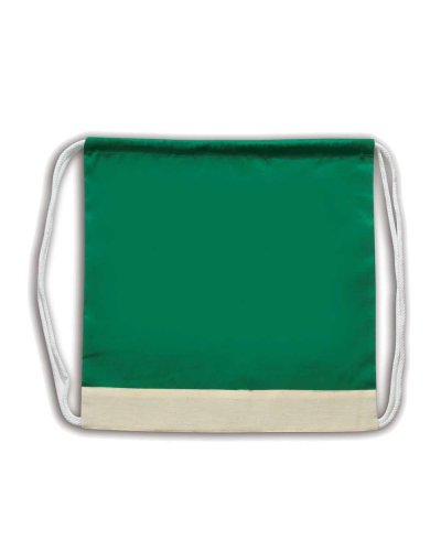 Sacca Zaino in Cotone Verde