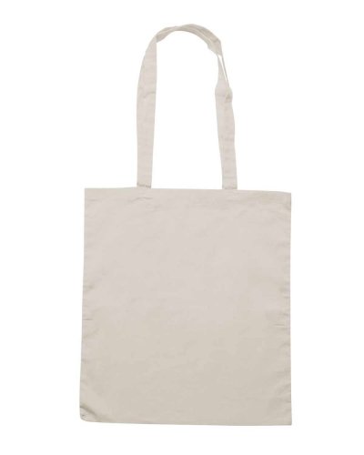 Borsa shopping in cotone Canvas colore Naturale