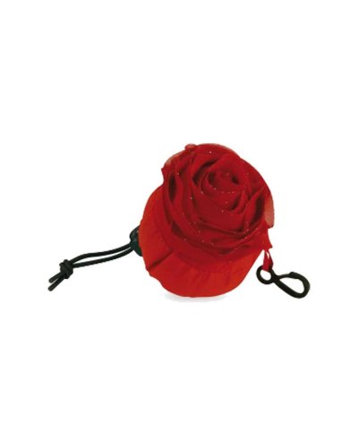 Borsa shopping Ripiegabile a forma di rosa