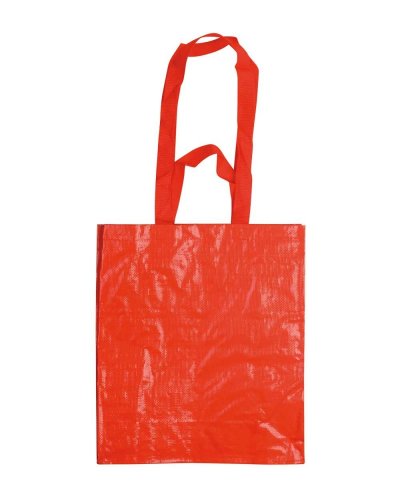 Borsa Shopping Polipropilene laminato Rosso