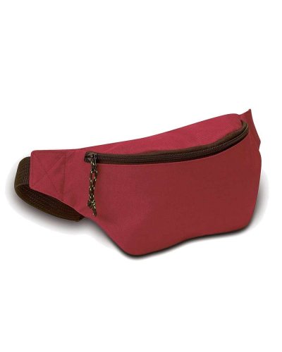 Marsupio 2 tasche Bordeaux