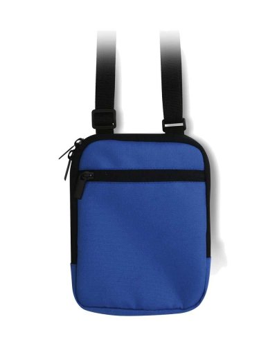 Borsello con foro per auricolari Blu