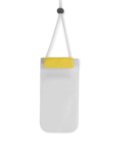 Astuccio impermeabile con fibia in Plastica Giallo