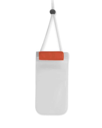 Astuccio impermeabile con fibia in Plastica Rosso
