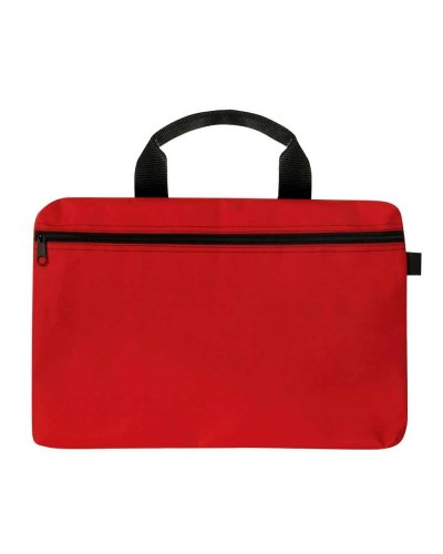 Borsa portadocumenti in poliestere 600D cm 40 x 28 Rosso
