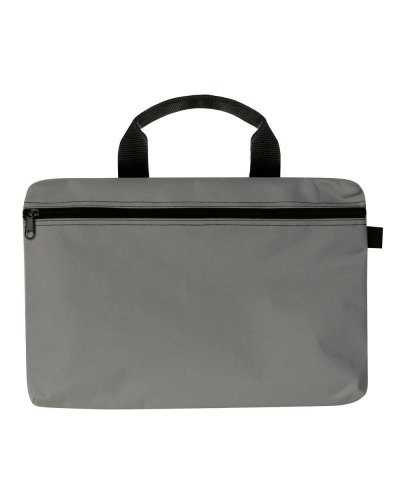 Borsa portadocumenti in poliestere 600D cm 40 x 28 Grigio