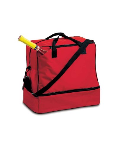 Borsone sportivo con porta scarpe in nylon cm 48 x 28 x 48