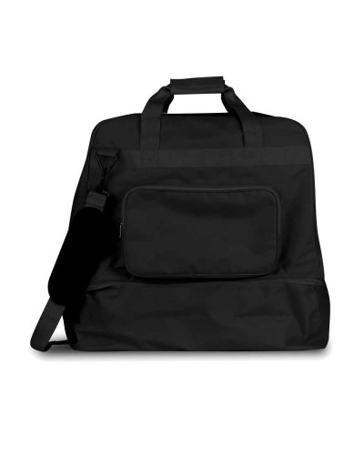 Borsone Sportivo con tasca frontale Nero