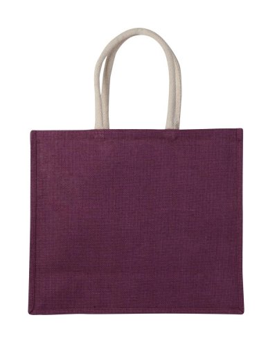 Borsa shopping multicolor in Juta Viola