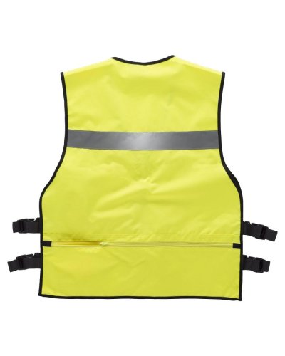 Gilet alta visibilità con con regolazioni laterali