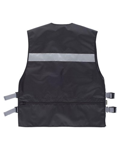 Gilet alta visibilità con con regolazioni laterali