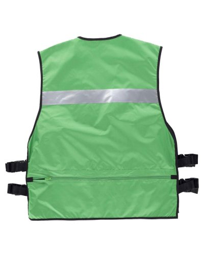 Gilet alta visibilità con con regolazioni laterali