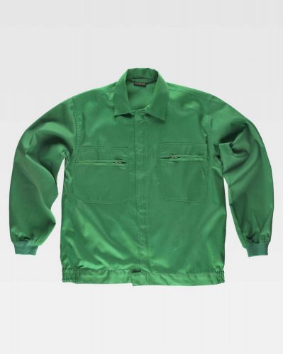 Giacca con zip basic industrial